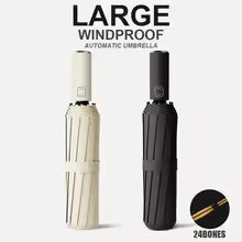 Automatic Umbrella Light Collapsible Large Format Outdoor Sunshade UV Protection Automatic Umbrella